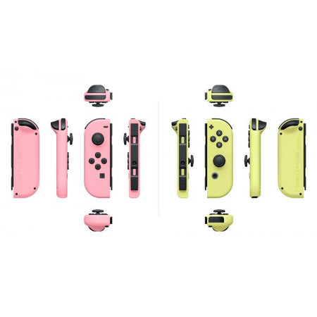Nintendo Switch Set 2 Joy-con Rosa/giallo Pastello It