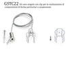 Neon flessibile Gea Led NEON FLEX 360 GST201C LED 2909LM 2.5MT IP66 3000K 24V striscia tubolare soffitto parete driver remoto