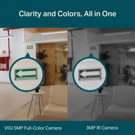 TP-LINK VIGI C450 V1 - Telecamera di sorveglianza di rete - pan / tilt - Torretta - a colori (giorno e notte)
