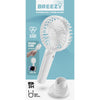 mini ventilatore (9,5x20cm) Breezy Bianco ricaricabile