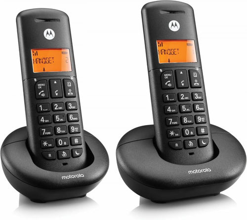 Motorola doppio E202 Blocco chiamate, Funzione ‘non disturbare’, Rubrica, Display retroilluminato, Vivavoce, ID chiamata entran