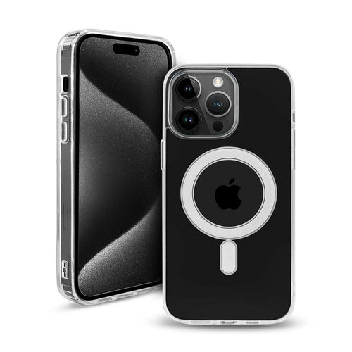 cover silicone iphone 12 pro max trasparente compatibile magsafe
