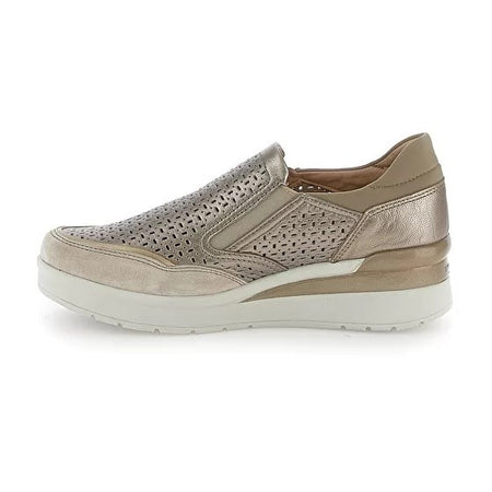 Stonefly slip on donna Cream 50 laminato fizz oro 220735
