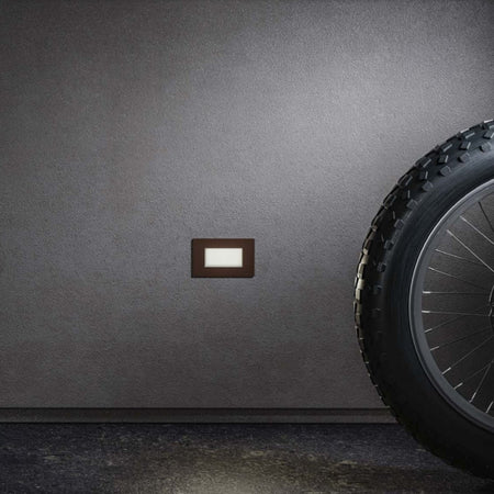 Segnapasso incasso Gea Led GES2132 LED IP54 policarbonato 503 classico