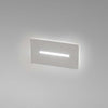 Segnapasso incasso Gea Led GES2140 LED IP54 moderno 503 policarbonato