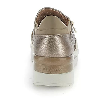 Stonefly slip on donna Cream 50 laminato fizz oro 220735