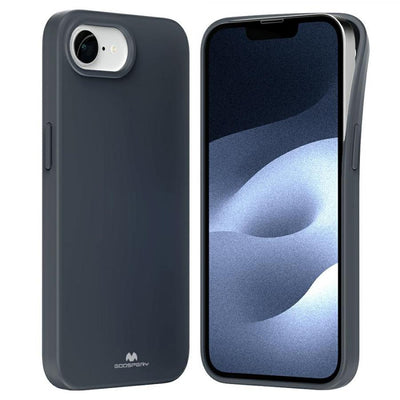 cover  silicone iphone 16E blu