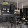 Neon flessibile Gea Led NEON FLEX 360 GST200C CALATA SINGOLA LED 1000LM IP66 3000K 24V striscia tubolare soffitto driver remoto