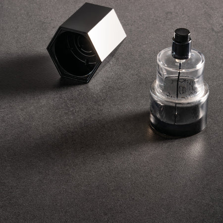 Mobile bagno sospeso 118cm con specchio cemento legno e lava FACILE