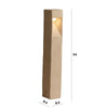 Lampioncino Toscot SMITH P129.1C-L-095 IP65 1.7W LED 130LM 3000°K lampada terra rustica esterno monoemissione