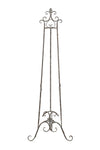 Biscottini Portaquadro in ferro battuto finitura ruggine anticata L53xPR96xH150 cm