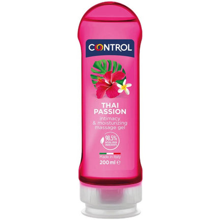 Gel Massaggio Thai Passion 200 ml Lubrificante Intimo Naturale a Base d’Acqua