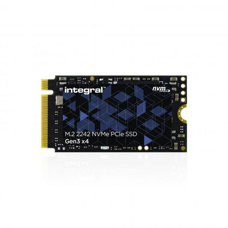 Integral INSSD512GM2242G3 drives allo stato solido 512 GB M.2 PCI Express 3.0 NVMe (512GB SSD M.2 2242 NVME 1.3 PCIe Gen3 x4 R-3000MBs W-2200MBs TLC TBW 365 INTEGRAL [double-sided chips])