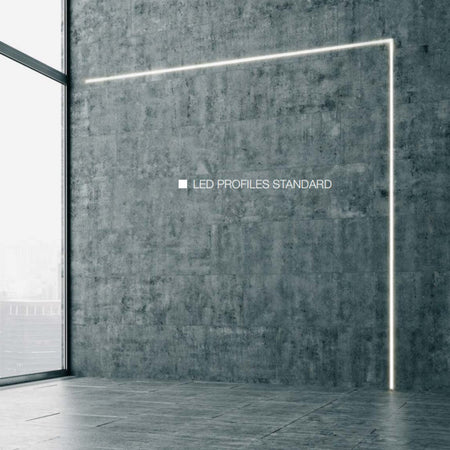 Profilo incasso Gea Led CARRARA M PCAPA2 confezione 2 pannello cartongesso strip led