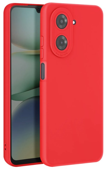 custodia in tpu per redmi A5 rossa