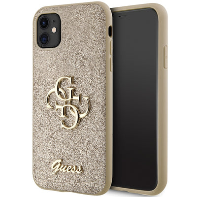 cover guess iphone 11 glitter rosa