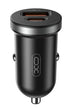 caricabatterie da auto 30w usb+ usbc
