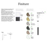 Binario Top Light MONO 1203 YARI 200 N GU10 LED lampada soffitto faretti orientabili moderno