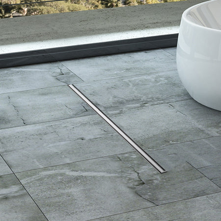 Canalina di scarico doccia slim a pavimento 60 80 cm