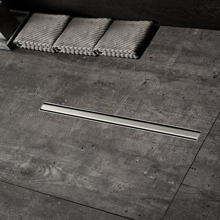 Canalina di scarico doccia slim a pavimento 60 80 cm