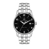 Orologio LUCIEN ROCHAT uomo Montreux data acciaio / nero