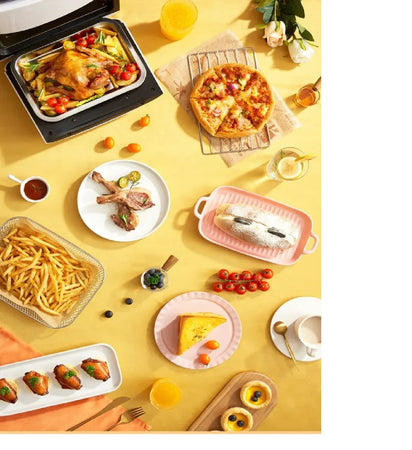FRIGGITRICE AD ARIA 15l senza olio DIGITALE AIR Fryer 1400W DISPLAY TOUCHSCREEN