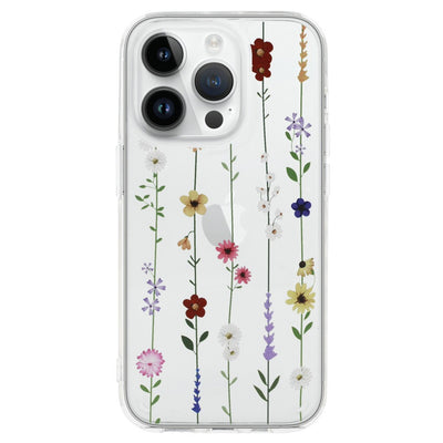 cover ultraprotettiva iphone 15 plus trasparente con fiori