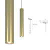 Binario Top Light MONO 1203 S1OT+YARI OR 300 N GU10 LED lampada soffitto faretti orientabili moderno
