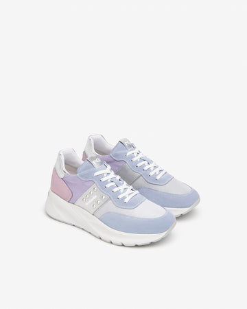 Nero Giardini sneakers donna in camoscio fiordisale e perla  E51286OD623
