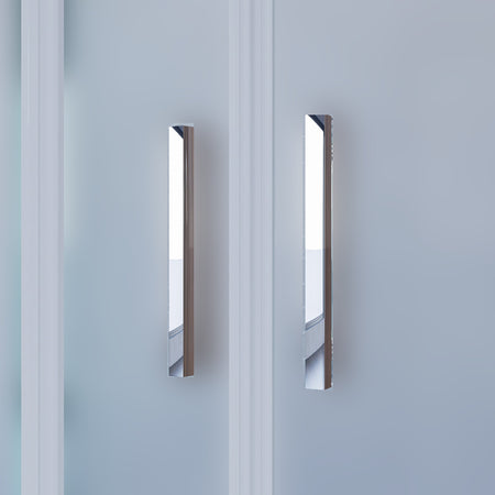 Box doccia semicircolare opaco 80x80 90x90 H195 6mm ICON