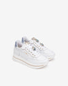 Nero Giardini sneakers donna con accessorio in pelle bianco E512907D707