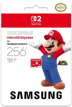 Samsung Microsdxc Express Card 256Gb Nintendo Switch 2