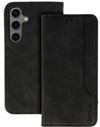 custodia a libro samsung a17 con porta carte di credito chiusura magnetica nera
