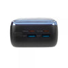 Batteria Portatile VA1080 (30000mAh), Nera EU, QC /PD 65W con LCD, per Laptop