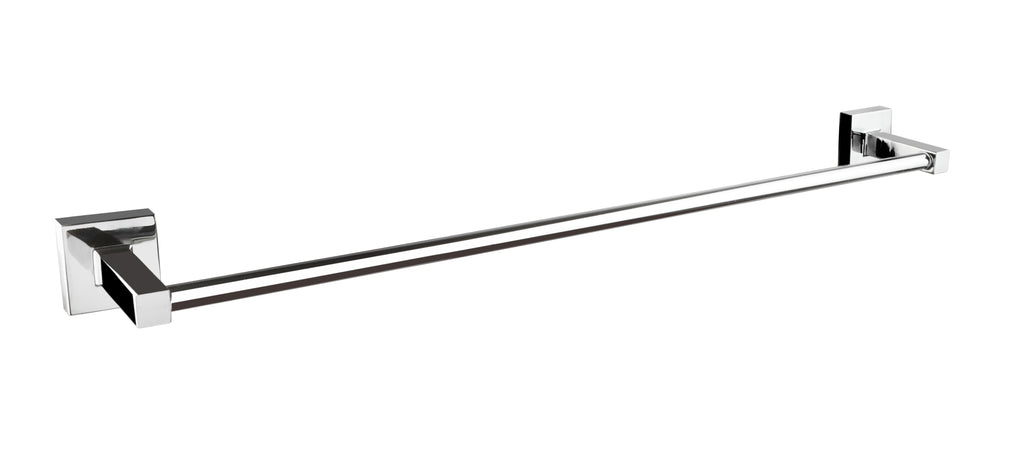 Set accessori da bagno cromati in vetro satinato Zurigo