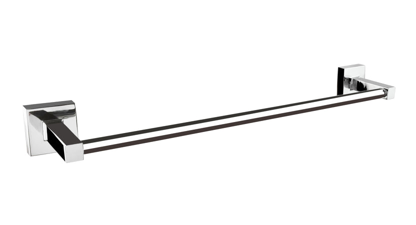 Set accessori da bagno cromati in vetro satinato Zurigo