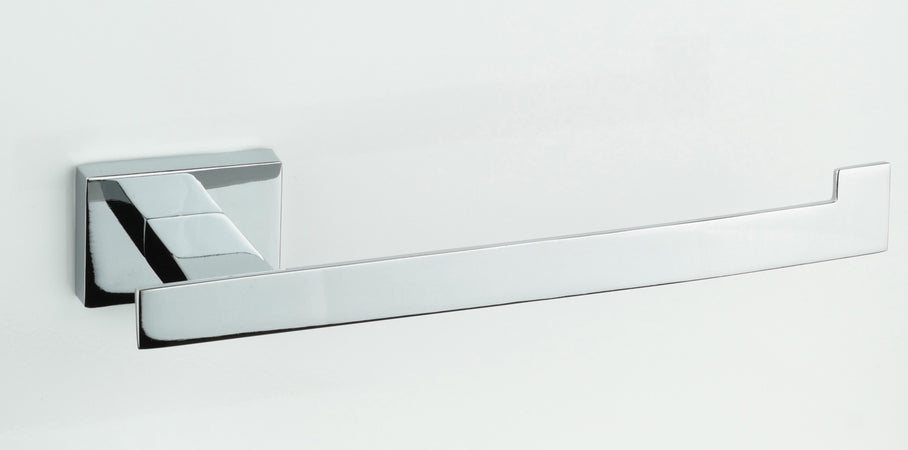 Set accessori da bagno cromati in vetro satinato Zurigo