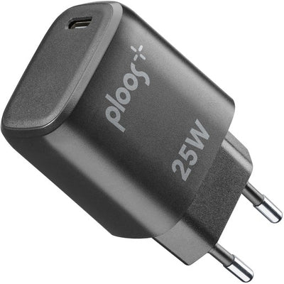 caricabatteria 25w usbc nero