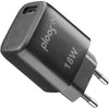 caricabatterie 18watt usb nero