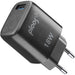 caricabatterie 18watt usb nero