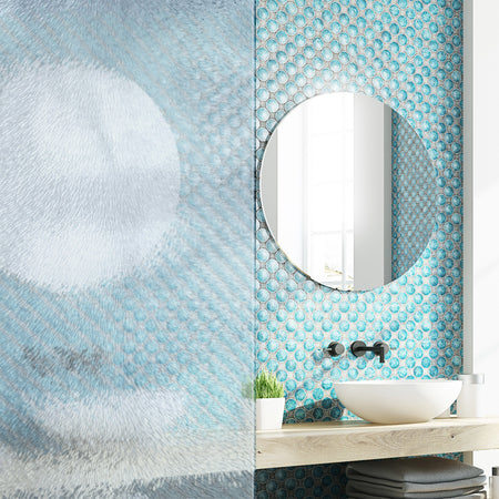 Box doccia due lati scorrevole opaco profili bianchi 6mm Foxy