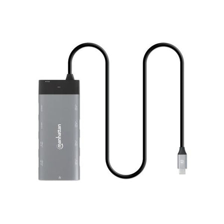 Docking Station USB-C PD Doppio Monitor 8K Multiporta 10 in 1