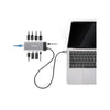 Docking Station USB-C PD Doppio Monitor 8K Multiporta 10 in 1