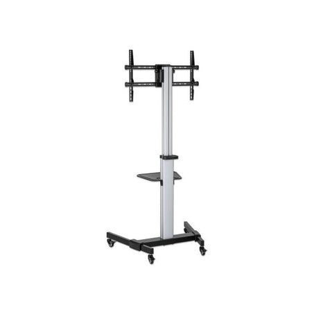 Carrello TV 37''-86'' Multimediale in Alluminio Regolabile in Altezza