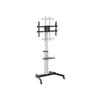 Carrello TV 37''-86'' Multimediale in Alluminio Regolabile in Altezza