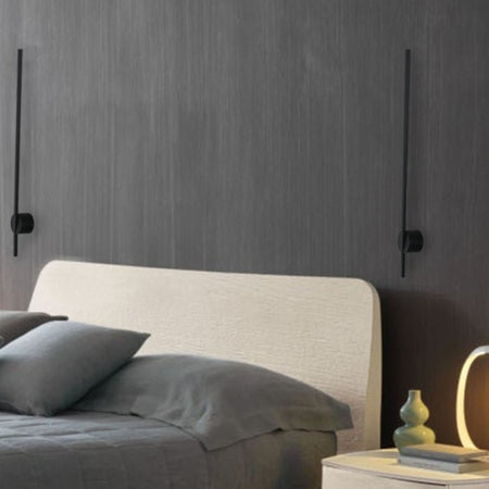 Applique da parete per interno 10W a led nero SHITZU