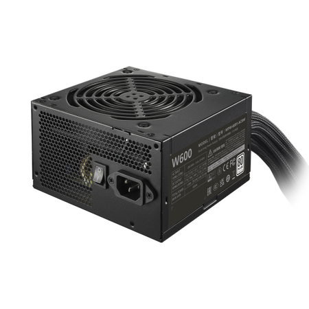 COOLER MASTER ALIMENTATORE EITE NEX W600 CABLEMESH 600W 80+NON MODULARE NERO