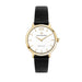 Orologio LUCIEN ROCHAT donna Charme pelle nero / dorato