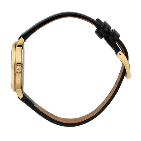 Orologio LUCIEN ROCHAT donna Charme pelle nero / dorato