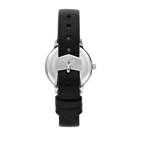 Orologio LUCIEN ROCHAT donna Charme pelle nera / madreperla